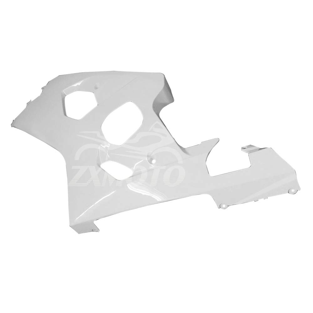 ZXMOTO Unpainted Raw Mid Left Side Panel Fairing for 2004 2005 Suzuki GSXR 600 GSXR 750 K4