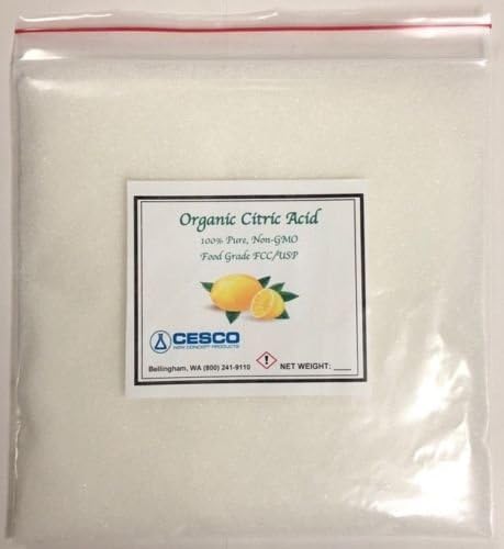 30lbs Organic 100% Pure Citric Acid Food Grade Fine Granular Anhydrous Bath Bomb 30 lb Bulk