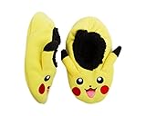 Boys Novelty Slipper Socks - Pokemon Pikachu Face