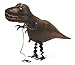 My Own Pet Super T-Rex Air Walker Helium Inflatable Balloon Dark Camo Green Black Lizard Reptile Color w/ Gold Eye and White Teeth 22 in H x 35 in L 1 Tyrannosaurus Dinosaur Ribbon Leash and Handle