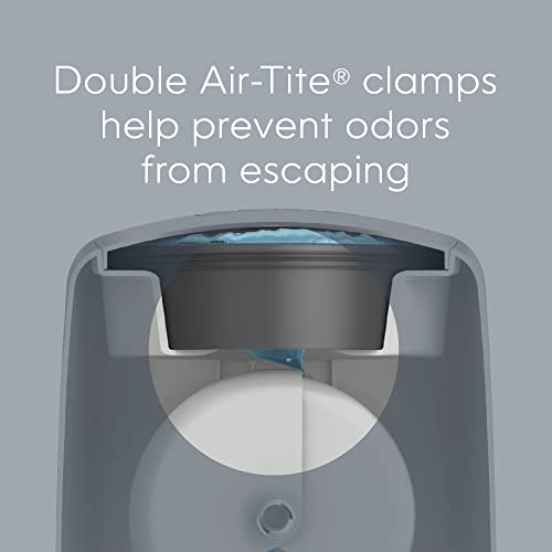 Diaper Genie Complete Diaper Pail (Grey) with Antimicrobial Odor