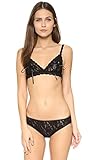 Hanky Panky Women's Signature Lace Peek-a-Boo Bralette 487831 Black Bra SM