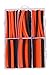 130 PC. Dual Wall Adhesive Marine Heat Shrink Kit - 3:1 Shrink Ratio - Black and Red