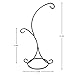 2PCS Ornament Display Stand Yblntek Ornament Holder Display Stand Iron Hanging Stand Rack Holder for Glass Globe Air Plant Terrarium Witch Ball and Home Party Wedding Easter Decoration (Black)