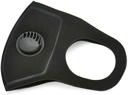 Premium Face Mask Activated Carbon Dust Mask, Mesh Filter Valve | Mask With Cotton Sheet Valve Washable Reusable Cloth Masks | Airplane Mask Protection from Dust Pollen Pet Dandruff Airborne Irritants
