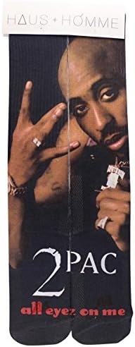 2Pac Unisex Printed Long 1 Pair Socks-2Pac