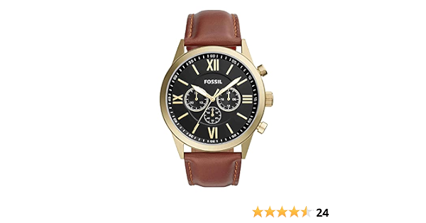 Fossil Flynn Chronograph Brown Leather 