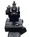 Tacticon Armament Flip Up Iron Sights For Rifle Includes Front Sight Adjustment Tool | Rapid Transition Backup Front And Rear Iron Sight BUIS Set Picatinny Rail And Weaver Rail