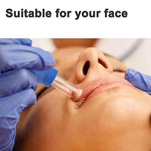FeelFree Sport 4 Pieces Glass Facial Suction Cupping Set-Silicone Vacuum Suction Massage Cups Anti Cellulite Lymphatic… - Image 5