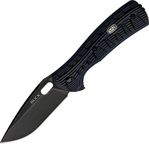 Buck Knives 847 Vantage Force Pro Folding Knife with Black/Blue Handle