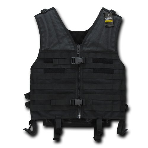RAPDOM Tactical Modular Style Vest, Black - Thumbnail 3