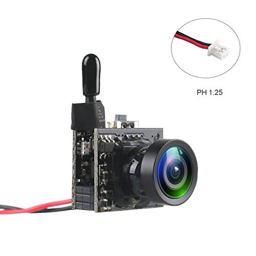 Mini FPV Camera 5.8G 25mW 40CH VTX 800TVL CMOS NTSC/PAL Video Transmitter for Micro FPV Multicopter Racing Drone Like Tiny Whoop Blade Inductrix