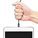 RAMPOW iPhone Charger Cable 6.5ft MFi Certified & Nylon Braided - Long Lightning Cable - Fast Charging & Sync - iPhone Cable for iPhone 12 Pro Max 12 Mini 11 Pro Max SE XS XR X iPad iPod - Space Gray