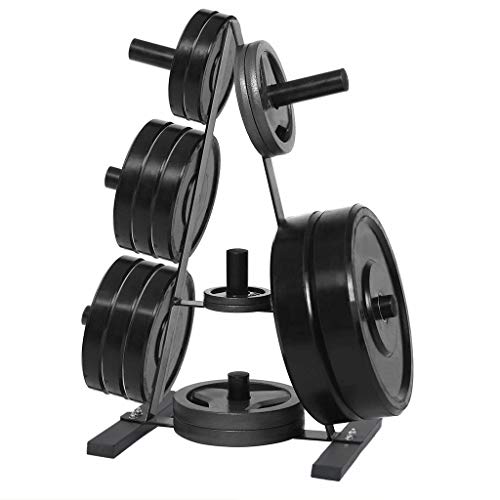 Minikoad Dumbbell Rack Barbell Tree for Weights and Bar, Olympic Weight