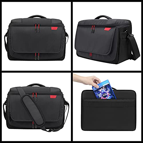 BUBM Console Carrying Case for PS5, PlayStation 5 Protective Shoulder