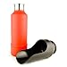 H2O4K9 Insulated Stainless Steel Dog Water Bottle and Travel Bowl, 25-Ounce, Rescue Red