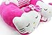 Finex Premium Hello Kitty Pink U-Shape Travel Home Car Seat Neck Pillow Head Rest Cushion Cute Soft Comfy
