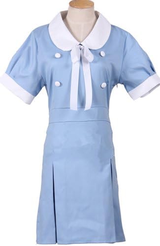 K-ON! Cosplay Blue Dress Costume-made