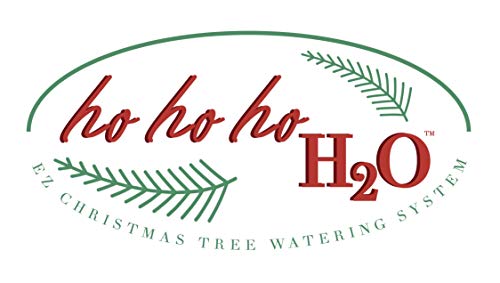 HoHoHoH2o Automatic Christmas Tree Watering System Device, Santa's Tree Helper Keeps Your Christmas Tree Healthy and Fresh, Refillable 2.5 gallons Capacity Box - Silver/Festive