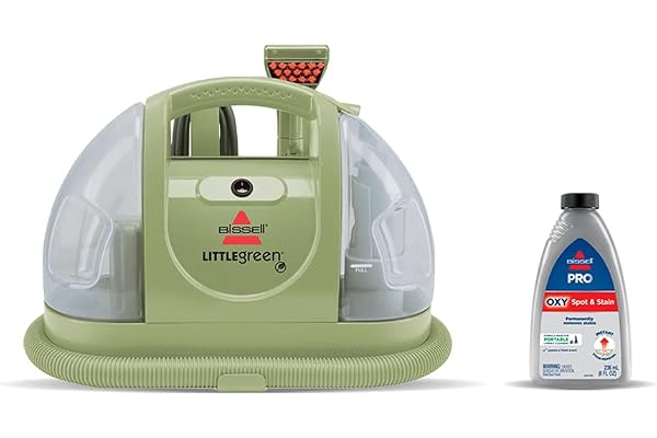BISSELL Little Green Portable Carpet Cleaner for Carpet & Upholstery, Car/Auto Detailer with Stain Brush Tool and 15 ft Cord,