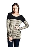 Shopglamla Stripe Color Block Pocket Button Made in USA