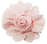 Chiffon Rosette Hair Clip - 4
