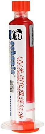 MECHANIC 10ml Red UV Soldering Paste Flux Welding Fluxes Oil