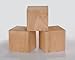 ArtMuseKitsMikash 4 Inch Solid Wood Blocks Pack of 3