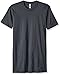 American Apparel Men's Fine Jersey Short Sleeve Tall Tee, Asphalt, Large