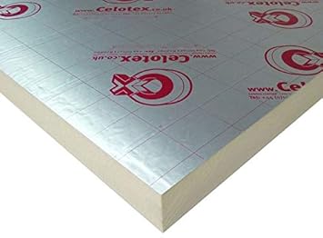 2400mm X 1200mm X 40mm Celotex High Performance Rigid Foam Pir