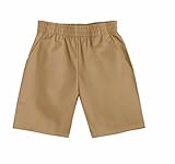 CLASSROOM Big Boys' Uniform Pull-On Husky Short, Khaki, 14