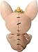 Ebros Gift Furrybones Taco Figurine Hooded Skeleton Monster with Sombrero Eating Taco Collectible Sculpture Decorative