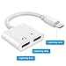 LYZZO Splitter Adapter 2-in-1 Headphone Adapter Audio and Charge Adapter for Compatible with iPhone X/8/8 Plus/7/7 Plus/XS/XR/MAXthumb 4