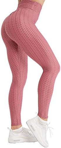 Women's High Waist Yoga Pants Slimming Booty Workout Leggings Gym Tights