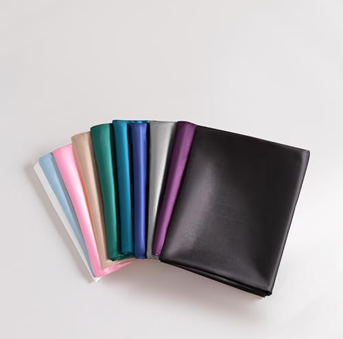 Tucusi 2 Pack Black Satin Pillowcases, 20"x 30" Standard Silky Pillowcase, Soft Pillow Covers, Satin Pillow Covers with Envelope Closure, Queen Size - Image 6