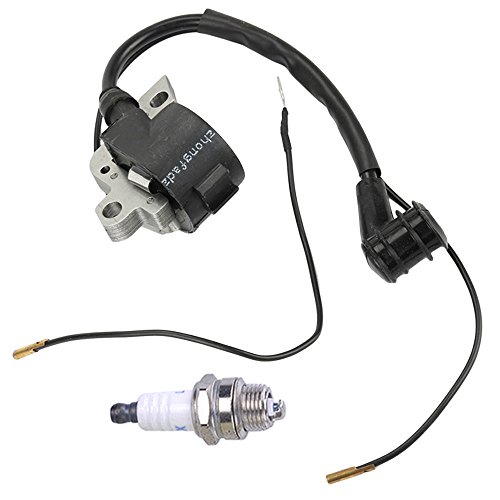 Hilom Ignition Coil with Spark Plug for STIHL 024 026 028 029 034 036 038 039 044 048 MS240 MS260 MS290 MS310 MS360 MS360C MS390 MS440 MS640 Chainsaw Stihl # 0000 400 1300