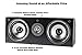 Polk Audio CS1 Series II Center Channel Speaker | Unique Design | Stand Alone or a Complement to Monitor 40, 60, and 70 Speakers | Detachable Grille | Blackthumb 2