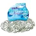 Greenbrier Intl Clear Glass Accent Gems, 2-14-oz. Bags