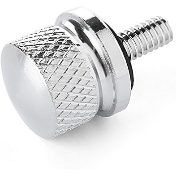 Amazicha Chrome Stainless Seat Bolt Screw for Harley Davidson 1996-2020