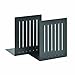 STEELMASTER Heavy Duty 8-Inch Steel Bookends, 1 Pair, Black (241080004)