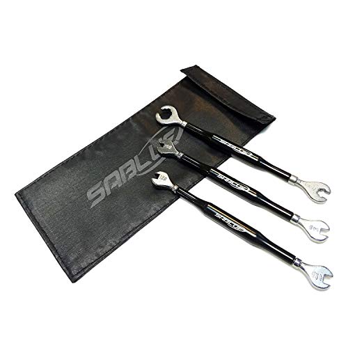 SABLUE Bike Bicycle repair tools Bicycle Wheel Spoke Nipple Wrench Wrenches Tool Kit (11G/12G, 14G/15G, MAVIC 7/9mm, Flashlight, Bag) - Thumbnail 5