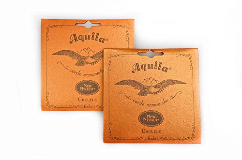 2 Sets Aquila New Nylgut 26 inch Tenor Ukulele Strings 10U Regular High G