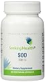 SOD | Provides 300 IU of Extramel M Melon Juice Concentrate per serving | Non-GMO | Free of Magnesium Stearate | Physician Formulated | 60 Vegetarian Capsules | Seeking Health