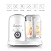 Bapama Baby Food Maker, Mini 4 in 1 Homemade Baby Food Cooker, Infant Feeding Blender Puree Processor with Steaming, Blending, Heating and Defrosting Functions Organic Food Tools