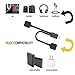 Lotuyye Headphone Accessories Support adapter Splitter Jack for Phone 8/8Plus 7/7Plus X