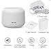 KBAYBO 300ml Cool Mist Humidifier Ultrasonic Aroma Essential Oil Diffuser for Office Home Bedroom Living Room Study Yoga Spa (Standard Edition)