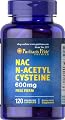 Puritan's Pride N-Acetyl Cysteine (NAC) 600 mg-120 Capsules
