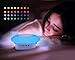 KOBWA LED Bluetooth Speaker with Mood Night Light - M7 Wireless Portable Touch Sensor Dimmable Lamp with Colorful Changing Music Play, Support FM Radio, TF Card, Handfree Call