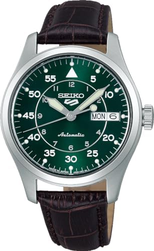 Amazon.com: Seiko Five Sports 100 m Military snzg15 K1 Reverse