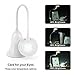 Cute LED Desk Lamp OOBest Portable Dimmable Touch Sensor Light USB Rechargeable Eye Protection Art Office Table Reading Lamp (White)
